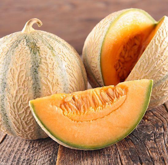 Fresh cantaloupe used for the ProGreen melon crop program